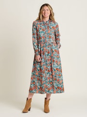 Brakeburn Red Ula Maxi Dress - Image 1 of 5