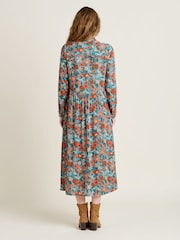 Brakeburn Red Ula Maxi Dress - Image 3 of 5