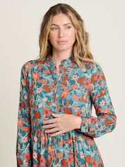 Brakeburn Red Ula Maxi Dress - Image 4 of 5