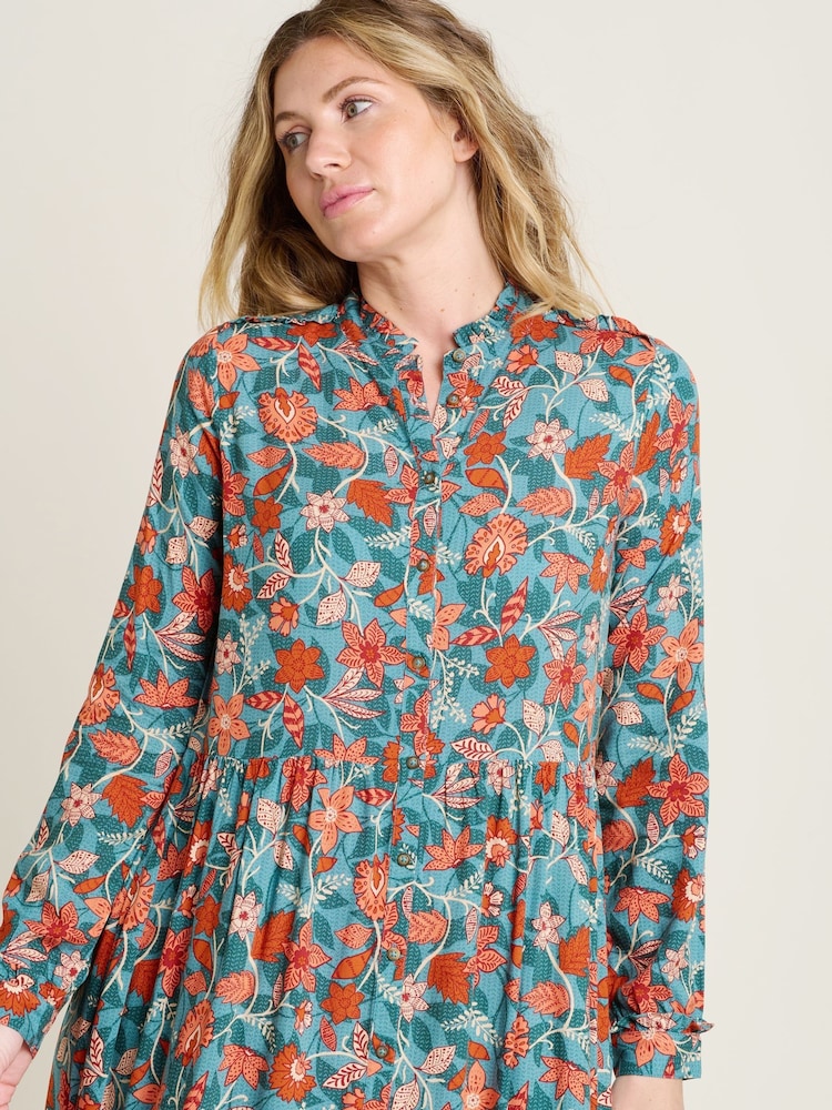 Brakeburn Red Ula Maxi Dress - Image 5 of 5