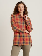 Brakeburn Orange Cogden 100% Cotton Jacket - Image 1 of 4