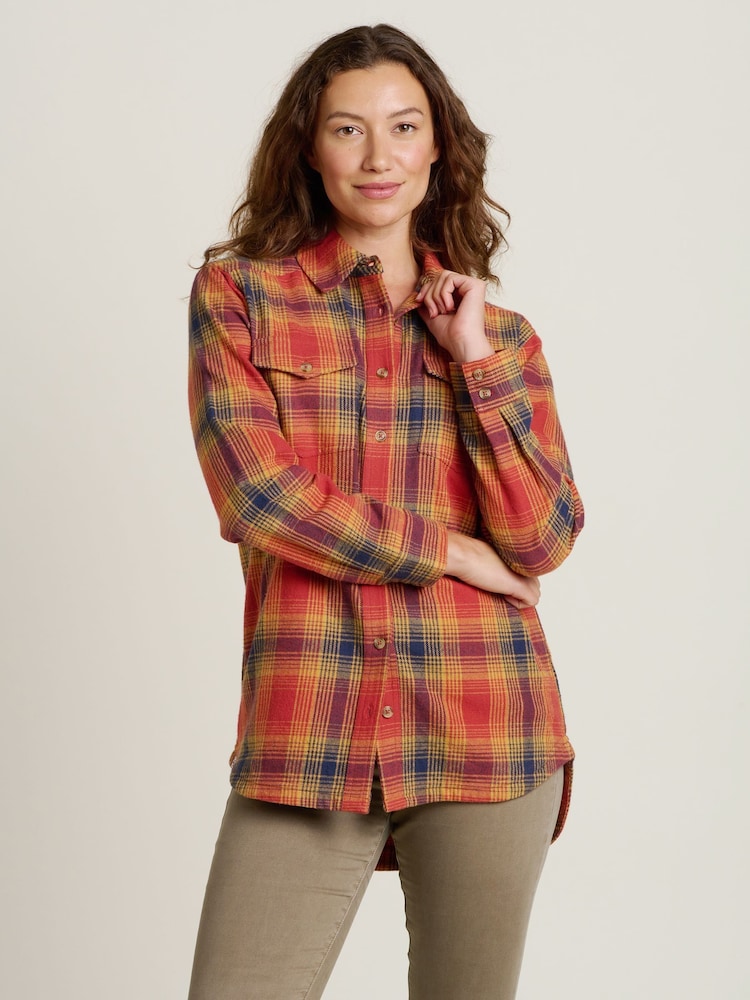 Brakeburn Orange Cogden 100% Cotton Jacket - Image 1 of 4