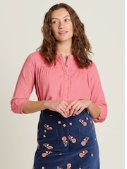 Brakeburn Pink 100% Cotton Shore Cord Blouse - Image 1 of 4