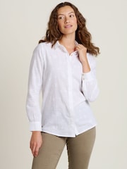 Brakeburn White 100% Cotton Stars Shirt - Image 1 of 4