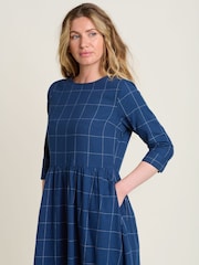 Brakeburn Blue 100% Cotton Upton Dress - Image 3 of 5