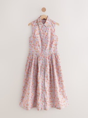 Cath Kidston Waters Ditsy Sleeveless 100% Cotton Dress - Image 1 of 3