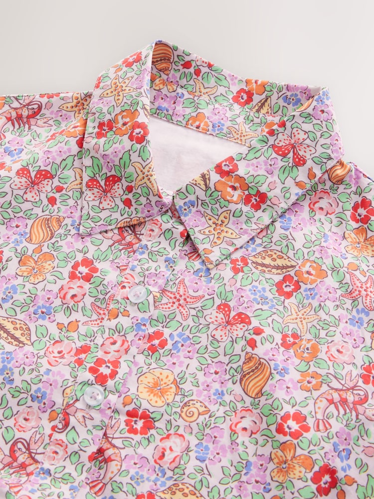 Cath Kidston Waters Ditsy Sleeveless 100% Cotton Dress - Image 3 of 3