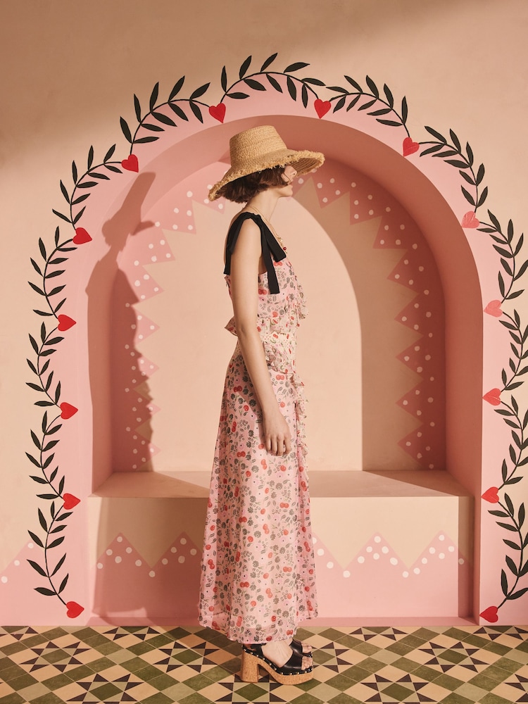 Dolga obleka z naborki Cath Kidston - Slika 2 iz 8 Dolga obleka z naborki Cath Kidston - Slika 2 iz 8