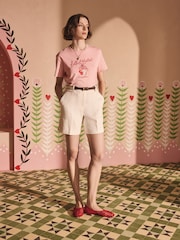 Pink Cherry Bunches - Cath Kidston 100% Cotton T-Shirt - Imagen 2 de 8