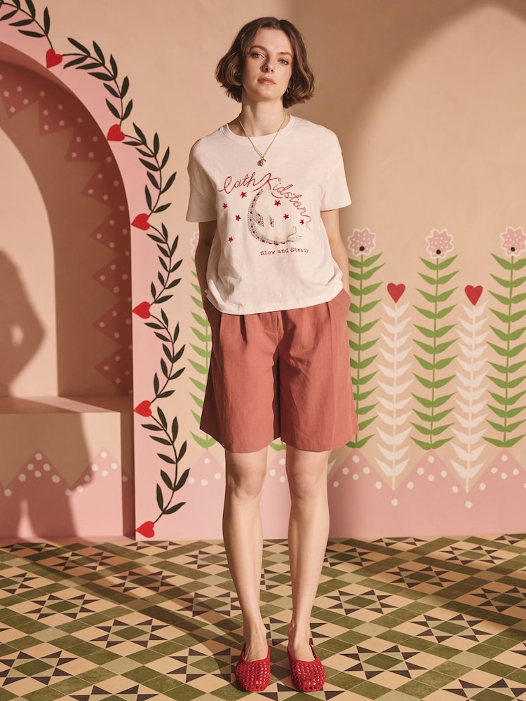 White Seal - Cath Kidston 100% Cotton T-Shirt - Imagen 2 de 12