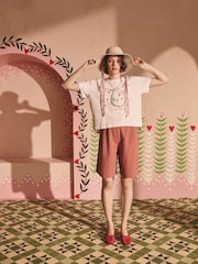 White Seal - Cath Kidston 100% Cotton T-Shirt - Imagen 3 de 12