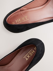 Black Forever Comfort® Point Toe Kitten Heels - Image 10 of 10