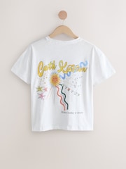 White Sketchbook - Cath Kidston 100% Cotton T-Shirt - Imagen 5 de 7