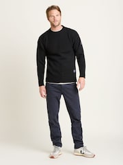 Brakeburn Blue Guernsey Style Jumper - Image 3 of 4