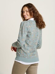 Brakeburn Blue Mia Crew Neck 100% Cotton Sweatshirt - Image 2 of 4