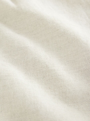 Stone Linen Rich Pleated Chino Shorts - Image 9 of 9