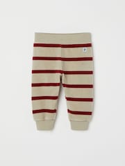 Polarn O Pyret Organic Cotton Soft Velour Trousers - Imagen 1 de 4