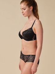 Gossard Swirl Black  Briefs - Image 3 of 6