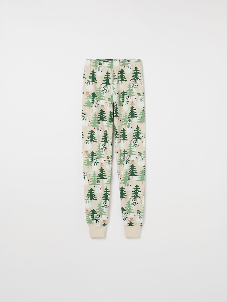 Polarn O Pyret Natural Organic Cotton Nordic Forest Print Pyjamas - Image 6 of 6 Polarn O Pyret Natural Organic Cotton Nordic Forest Print Pyjamas - Image 6 of 6