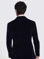 MOSS Blue Slim Fit Jacket - Image 4 of 6