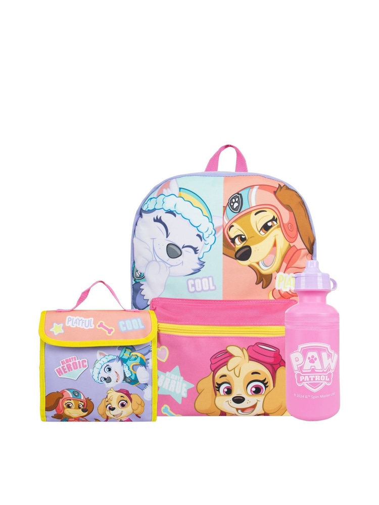Character Purple PAW Patrol Backpack And Lunch Bag Set 3 Piece - Image 1 of 8