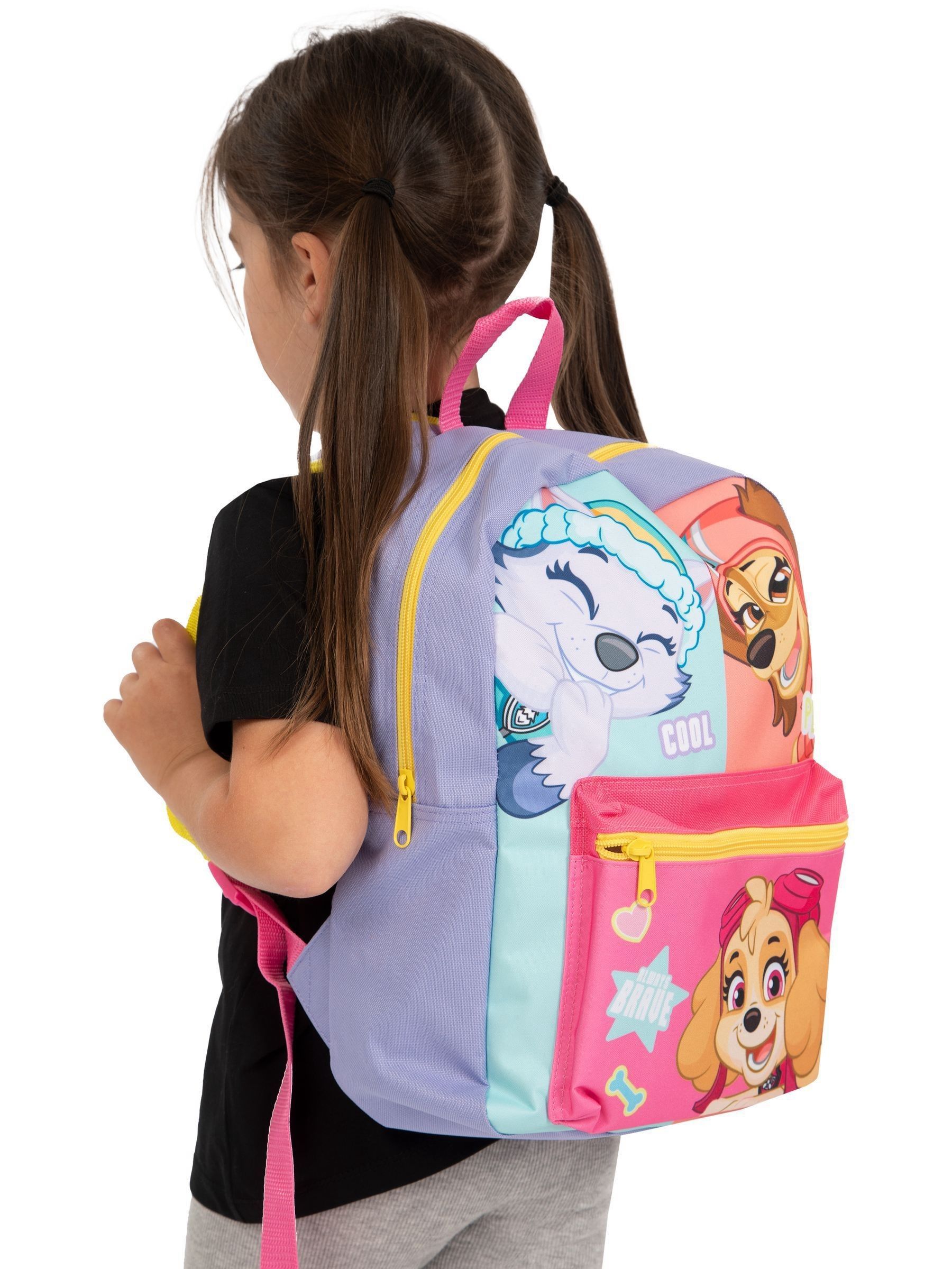 Paw Patrol Rucksack Für Kinder Mit Lunchtasche, 30 Cm, Bestickt – Perfekt Für Kindergarten & Ausflüge