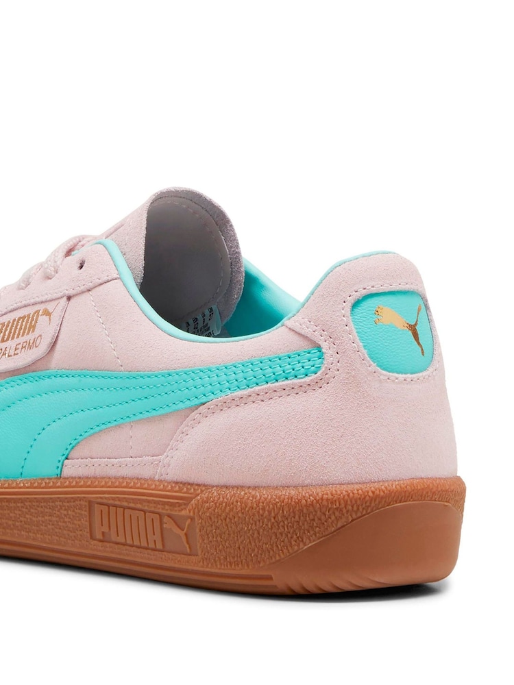Puma Purple Mens Palermo Trainers - Image 8 of 8