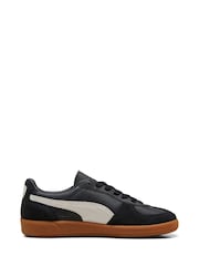 Puma Black Mens Palermo Trainers - Image 1 of 6