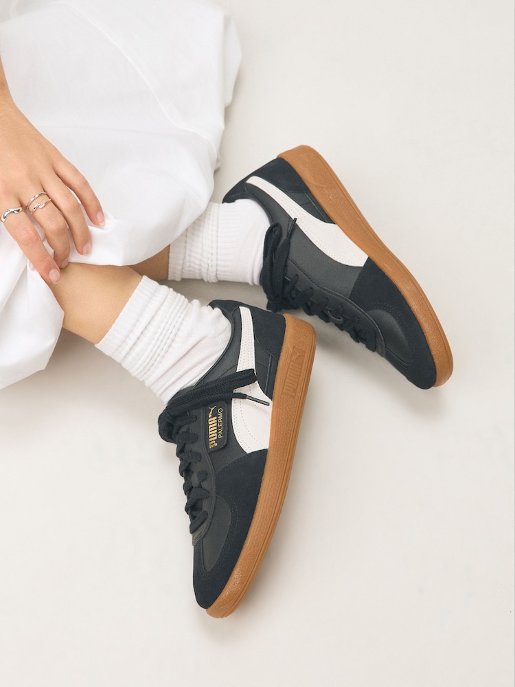 Buy Puma lth Black Mens Palermo Trainers from Next USA
