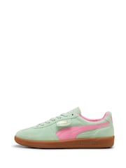 Puma Green Mens Palermo Trainers - Image 5 of 8
