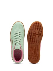 Puma Green Mens Palermo Trainers - Image 6 of 8