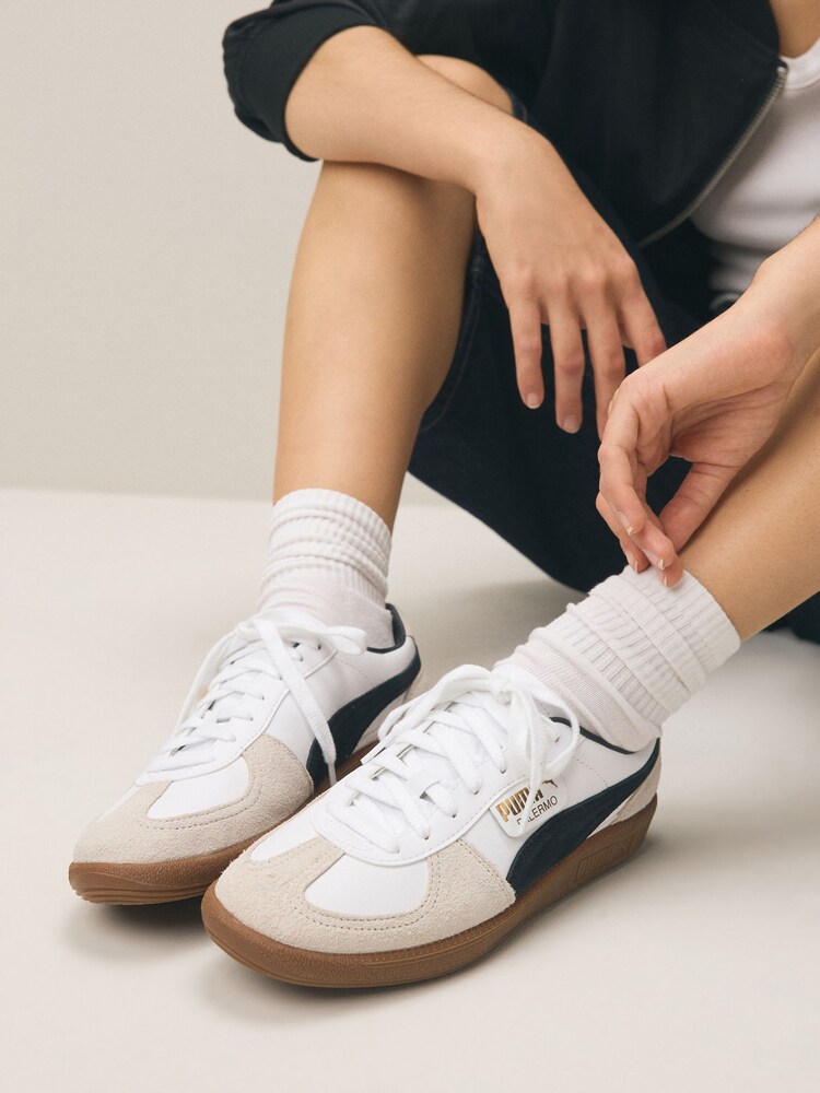 Белый - Мужские кроссовки Puma Palermo - Изображение 1 из 4