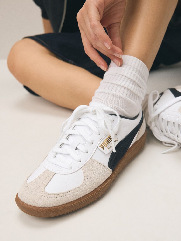 Белый - Мужские кроссовки Puma Palermo - Изображение 2 из 4