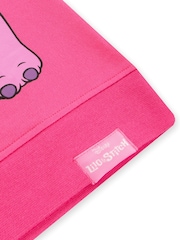 Character Pink 100% Cotton Disney Lilo And Stitch Angel Glitter Hoodie - Image 6 of 6
