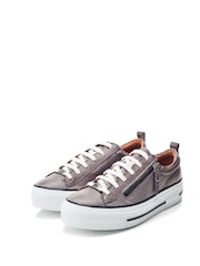 Moda In Pelle FILICIAN CHUNKY LEATHER TRAINER WITH ZIP AND LACE-UP CLOSURE - Image 4 of 5