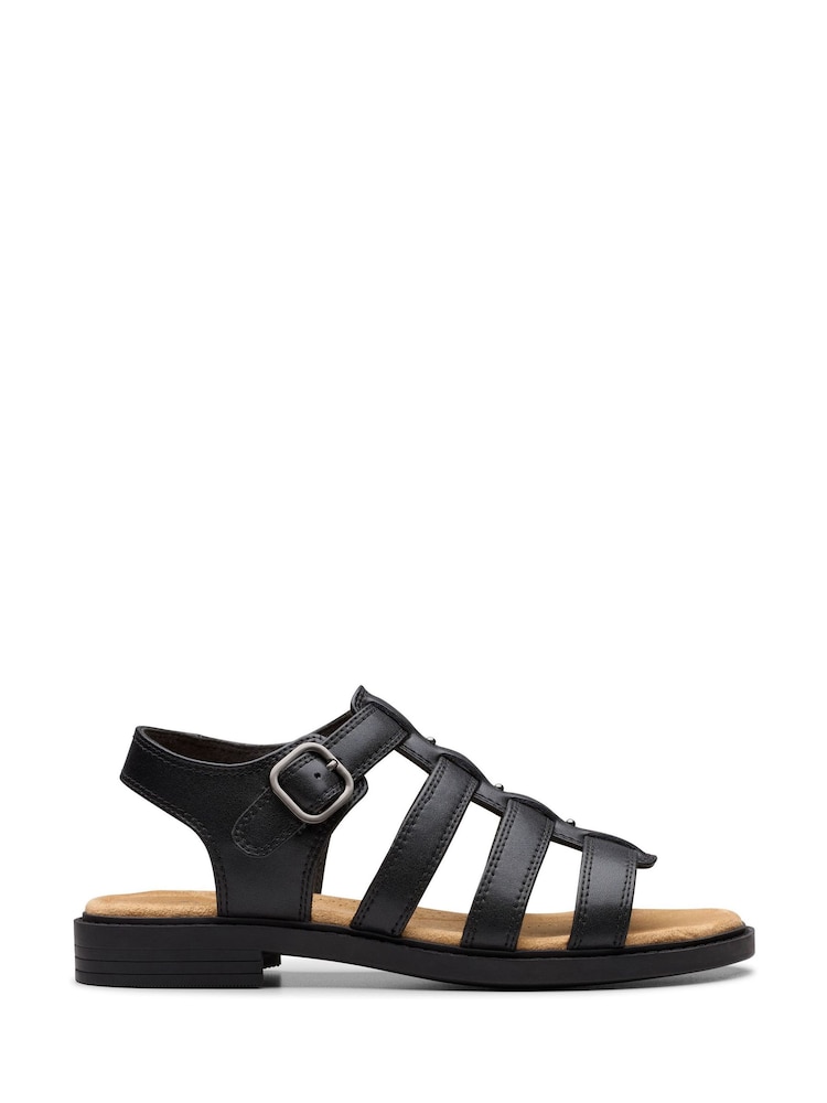 Clarks Black Essentials Trivanni Gladiator Sandals - Image 1 of 7