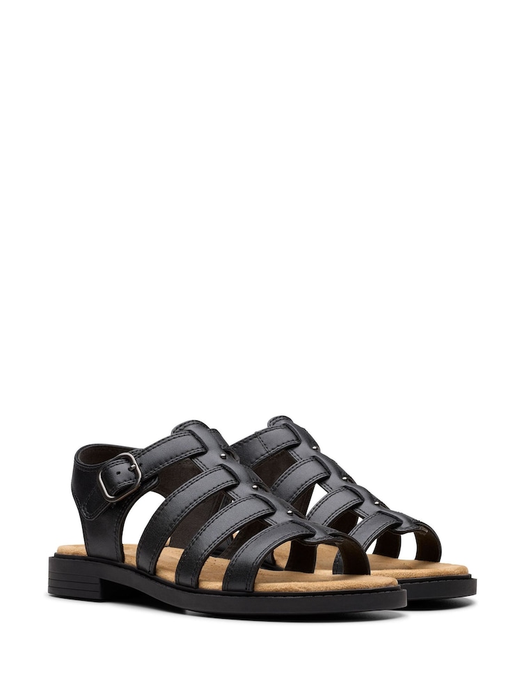 Clarks Black Essentials Trivanni Gladiator Sandals - Image 3 of 7