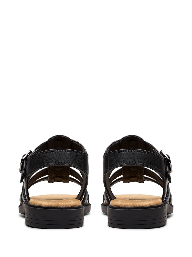 Clarks Black Essentials Trivanni Gladiator Sandals - Image 5 of 7