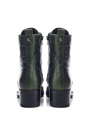 Moda in Pelle BEZZIE LACE UP LEATHER ANKLE BOOT - Image 3 of 4