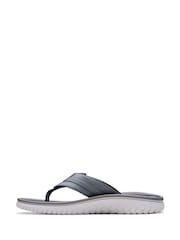 Clarks Navy Essentials Wesley Sun Flip Sandals - Image 2 of 7