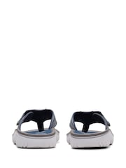 Clarks Navy Essentials Wesley Sun Flip Sandals - Image 5 of 7