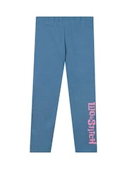 Character Pink 100% Cotton Disney Lilo and Stitch Sweatshirt And Leggings Set with Stitch And Angel - Image 3 of 9