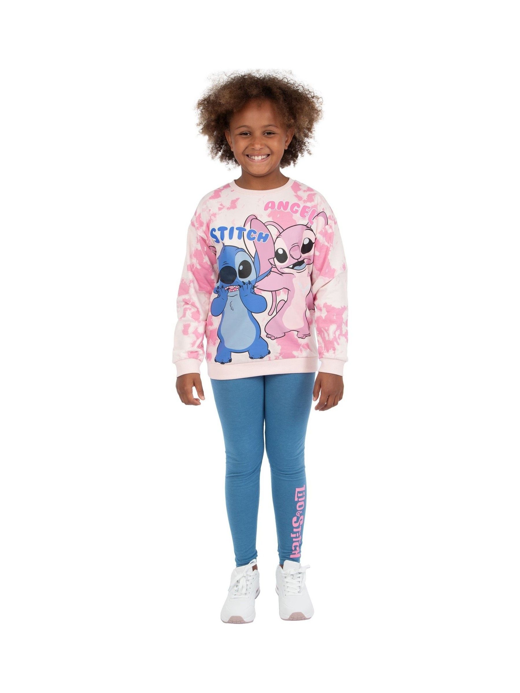 Buy Character Pink 100% Cotton Disney Lilo and Stitch Sweatshirt