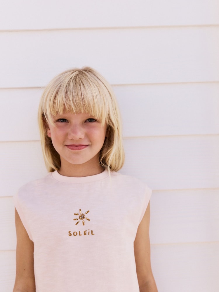 Pink Soleil Vest and Midi Skirt Set (3-16yrs) - Image 6 of 10