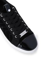 Carvela Joyful Quilt Black Trainers - Image 5 of 5