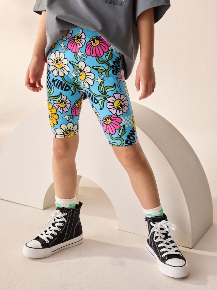 Charcoal Grey Oversized T-Shirt And Cycle Shorts Top & Shorts Set (3-16yrs) - Image 2 of 9