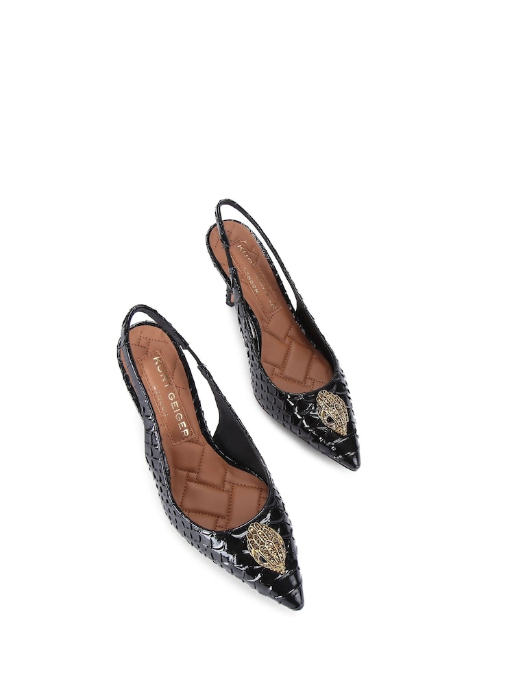KG Kurt Geiger Belgravia Sling Back Heels - Image 2 of 5