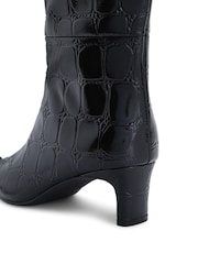 Kurt Geiger London Regent Knee Black Boots - Image 5 of 5