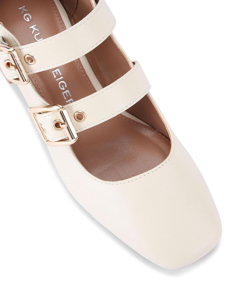 Cream - Čevlji KG Kurt Geiger Selena - Slika 5 iz 5 Cream - Čevlji KG Kurt Geiger Selena - Slika 5 iz 5