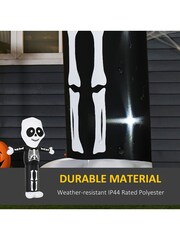 Homcom Black 3m Halloween Inflatable Lighted Skeleton Decoratio Lights - Image 6 of 6